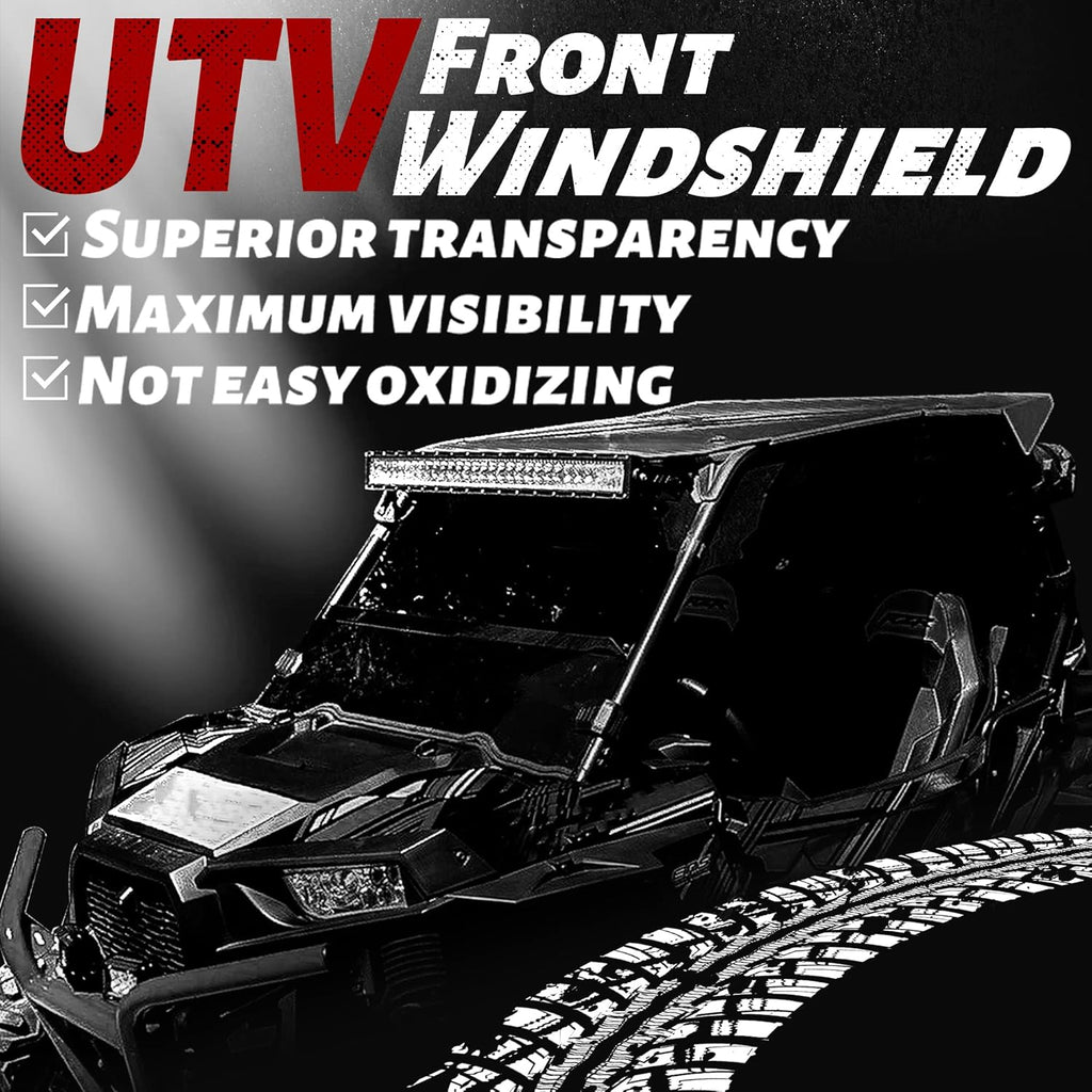0.177 Thick Folding Clear Windshield Q452686