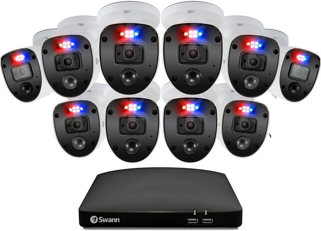 16-Channel Full HD 2TB Security System with 10x Cameras A502980