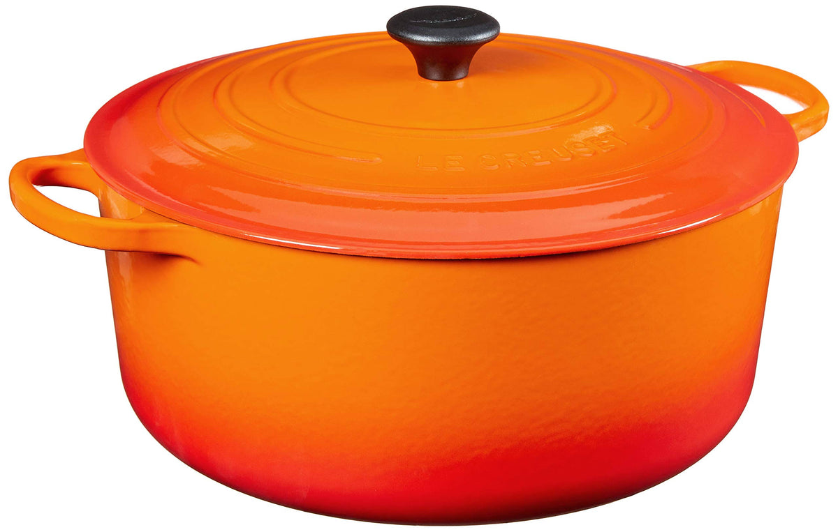 13.25-Quart Cast Iron Round Dutch Oven F30681