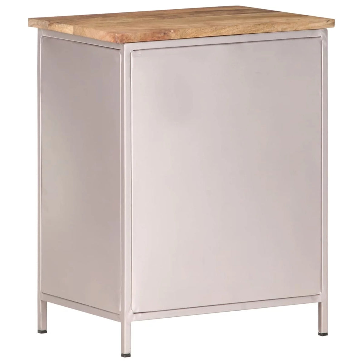 Bedside Cabinet Rough Mango Wood N418