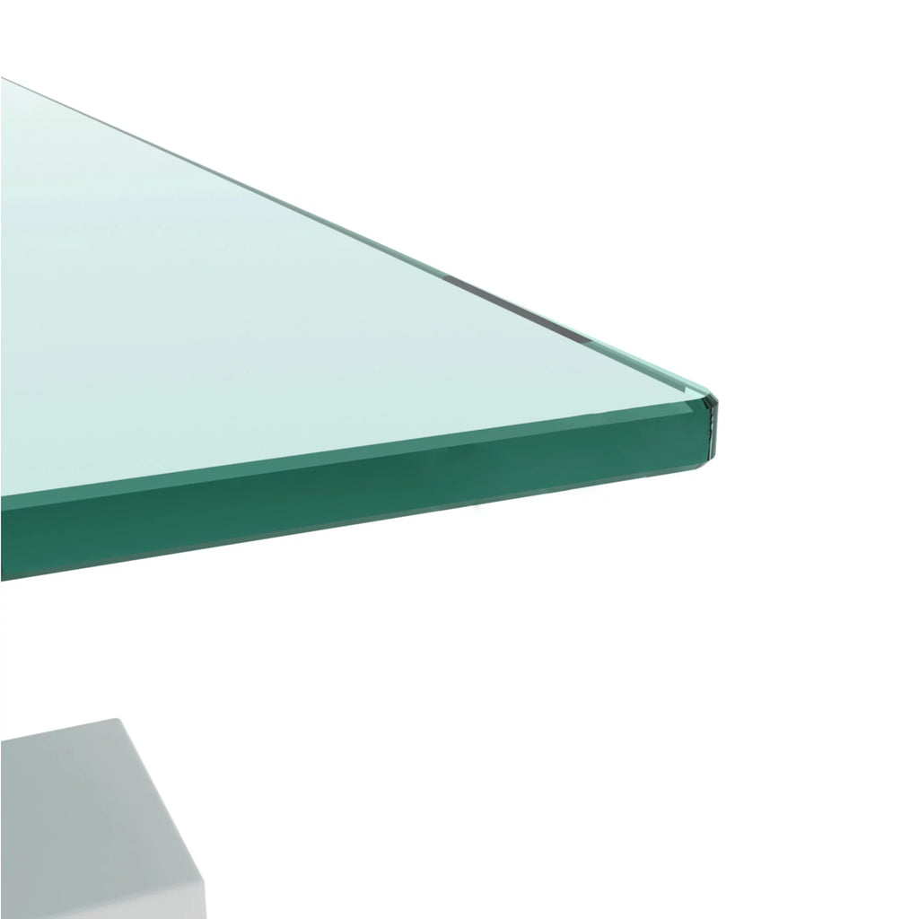 White Glass Top Coffee Table P8985