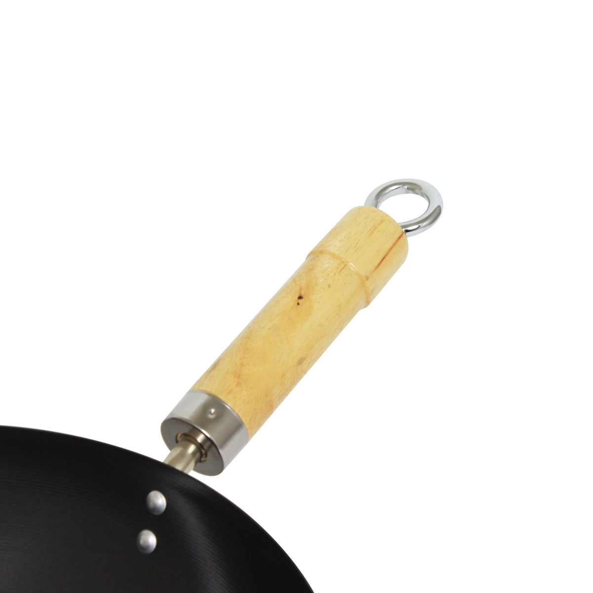 14" Wood Handle Pan O95958