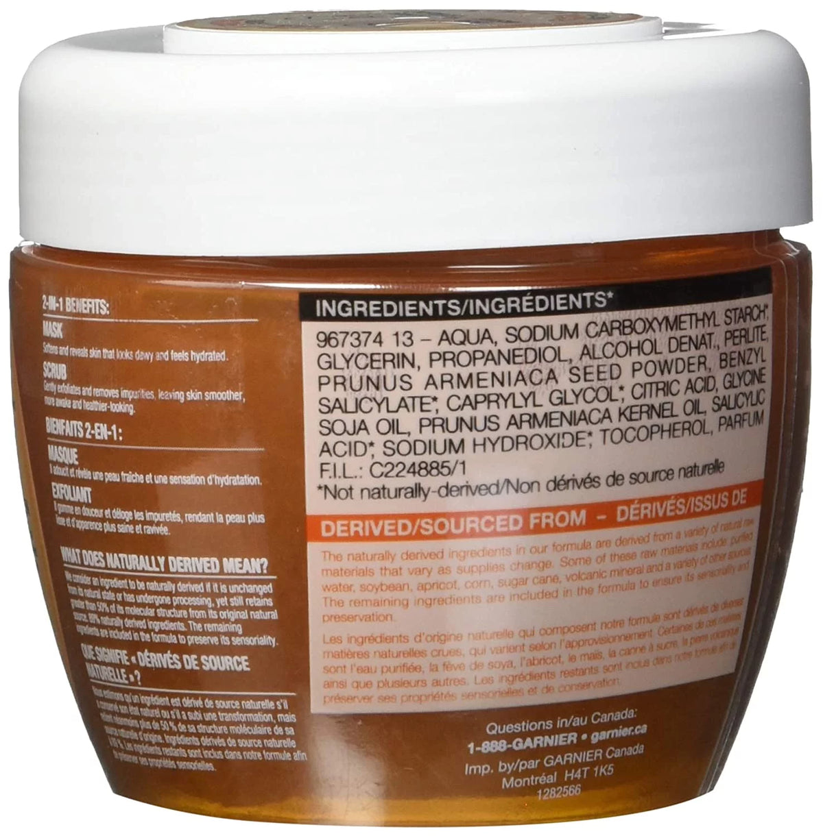 2-in-1 Facial Mask and Scrub I79226