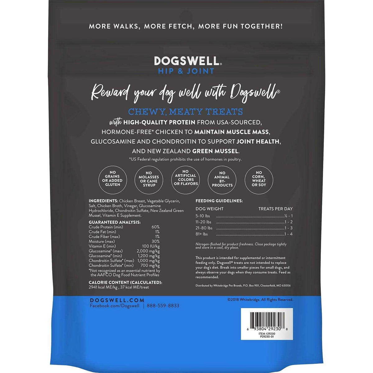 Dog Hip & Joint Jerky Chicken Q65710