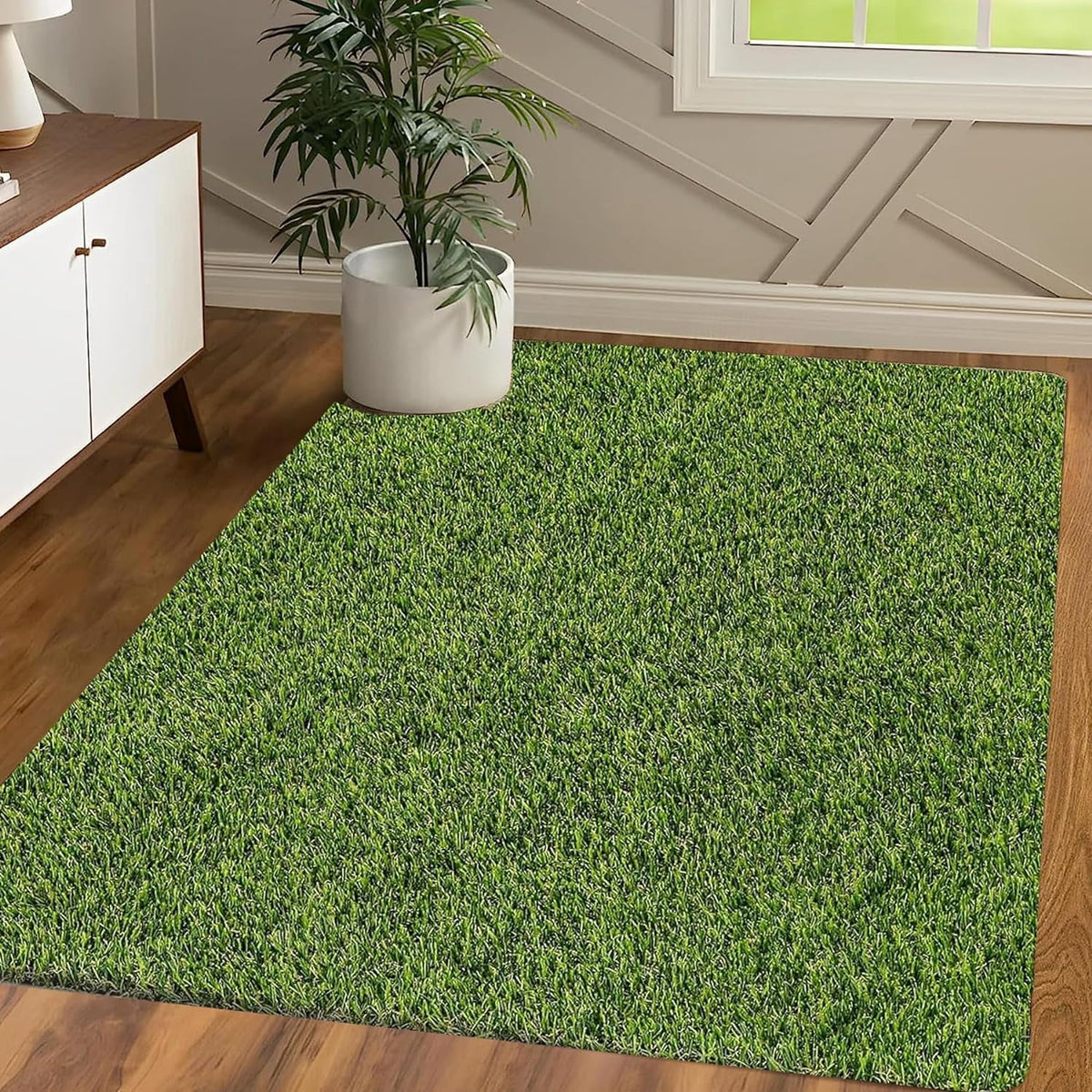 Artificial Grass Turf Rug 2.2ft x 4ft S739302