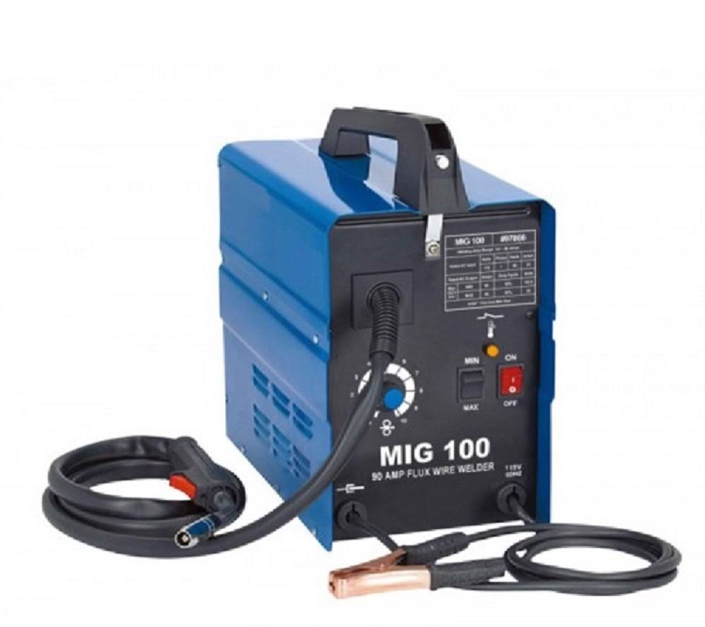 90 Amp 120V Wire Feed Portable MIG Welder Non GAS Welding Set C3587