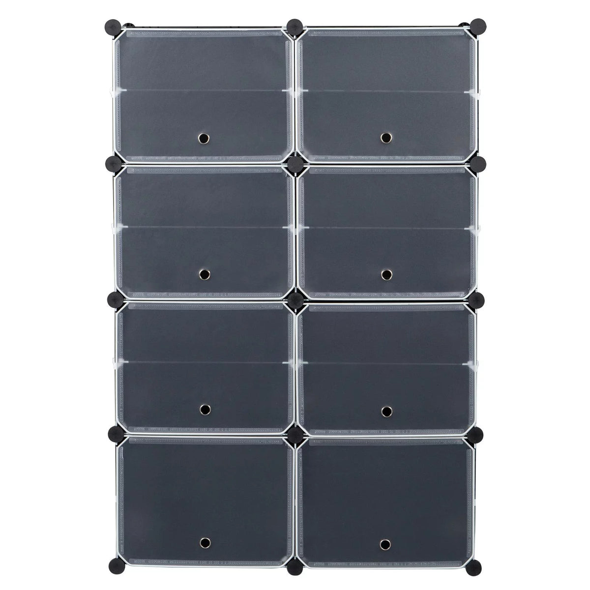 Portable Black Shoe Storage Organizer Tower D581943