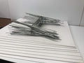 30 Pc White Blank Yard Signs with Metal Stakes E982929