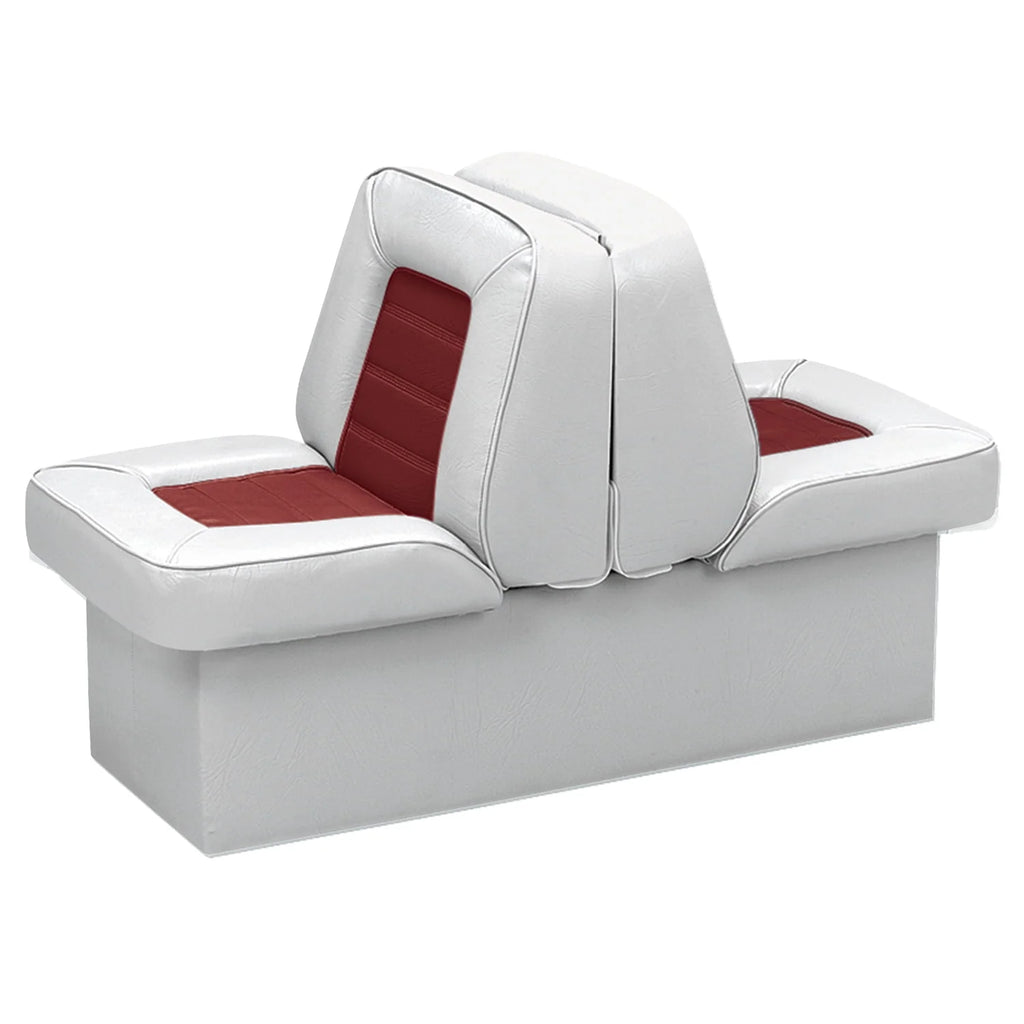 White Bucket Style Back to Back Lounge Seat O869