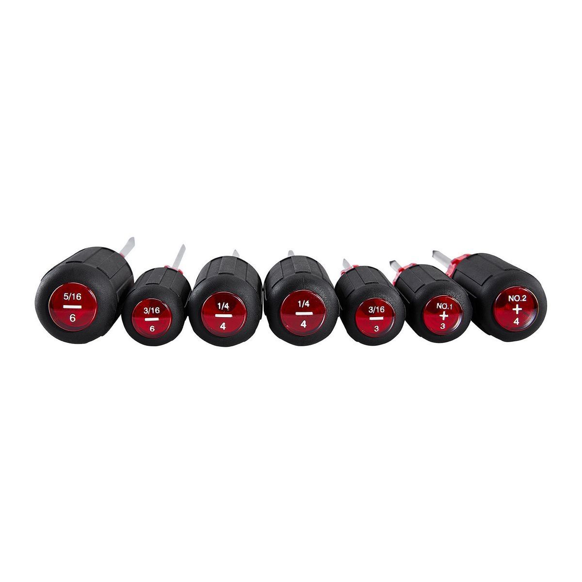 7 Piece Cushion Grip Screwdriver Set Y26095