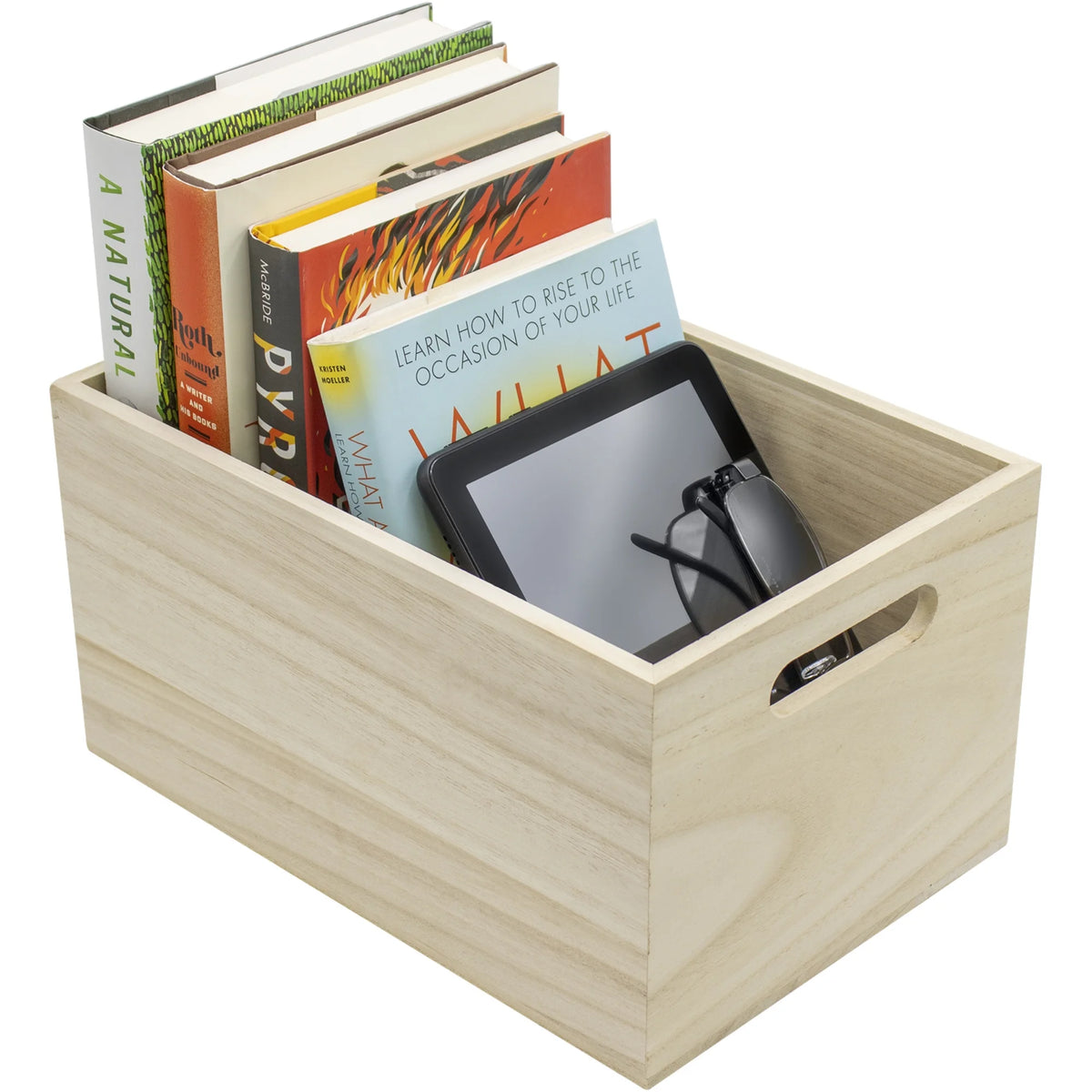 Unfinished Wood Crates 4-Pack I49681