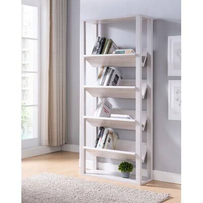White Standard Bookcase C84669